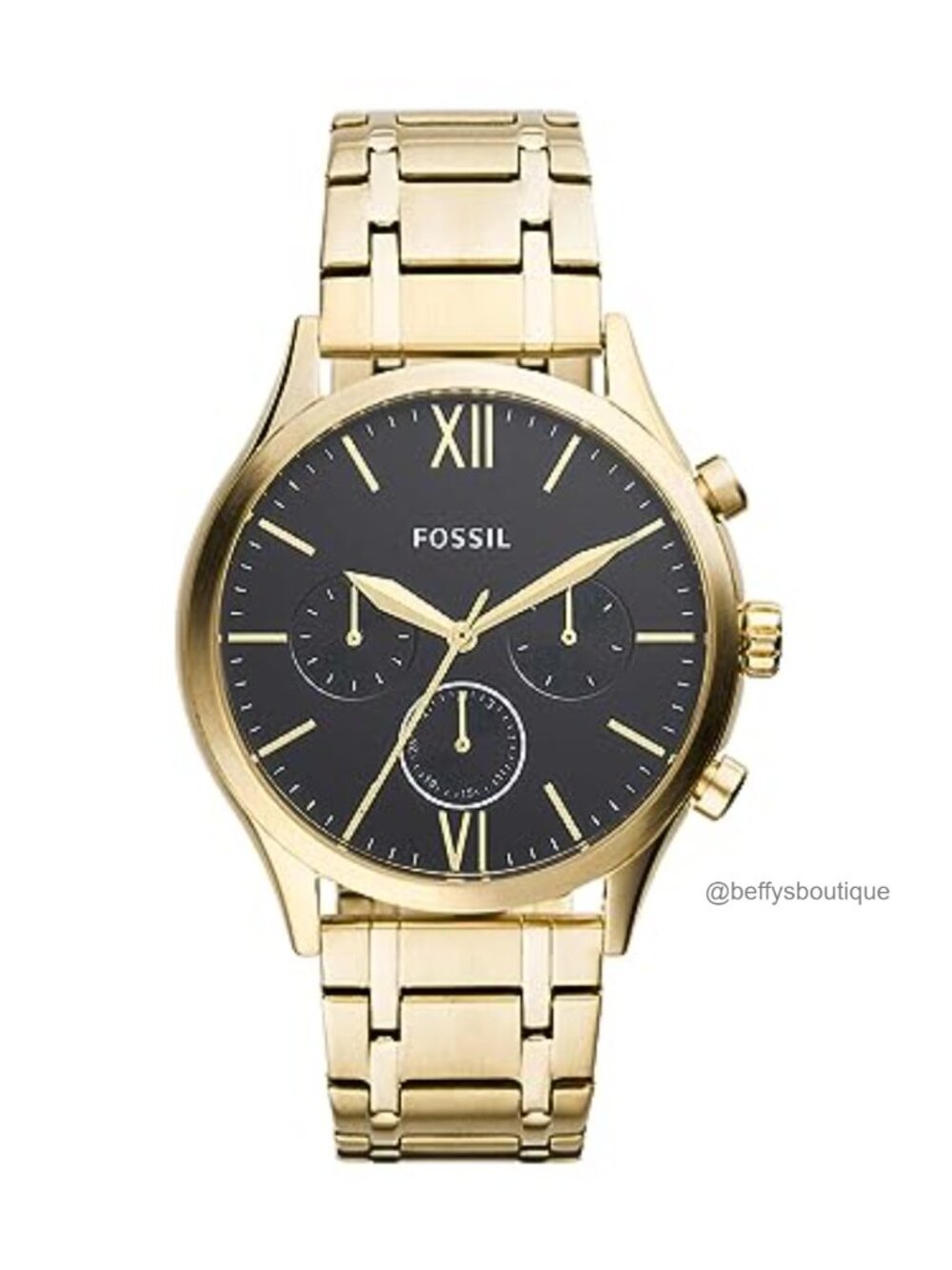Fenmore Midsize Multifunction Gold-Tone Stainless Steel Watch BQ2366